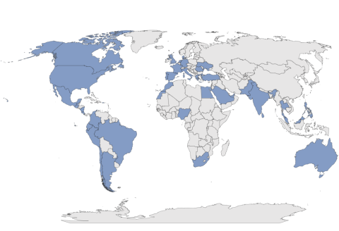 World Map 2022